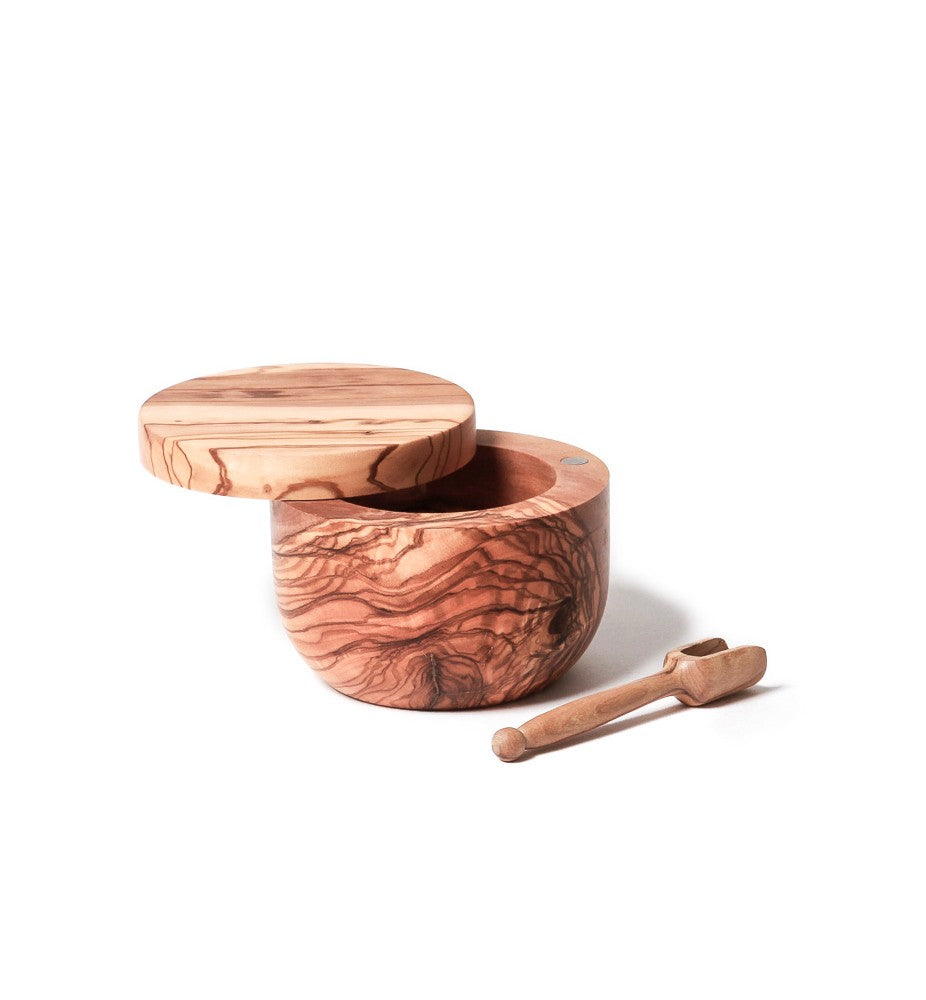 Saltkar & ske - Ø10 cm